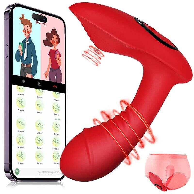 APP Control Wearable Butterfly Rabbit Vibrator: Clitoral & G-Spot Stimulator