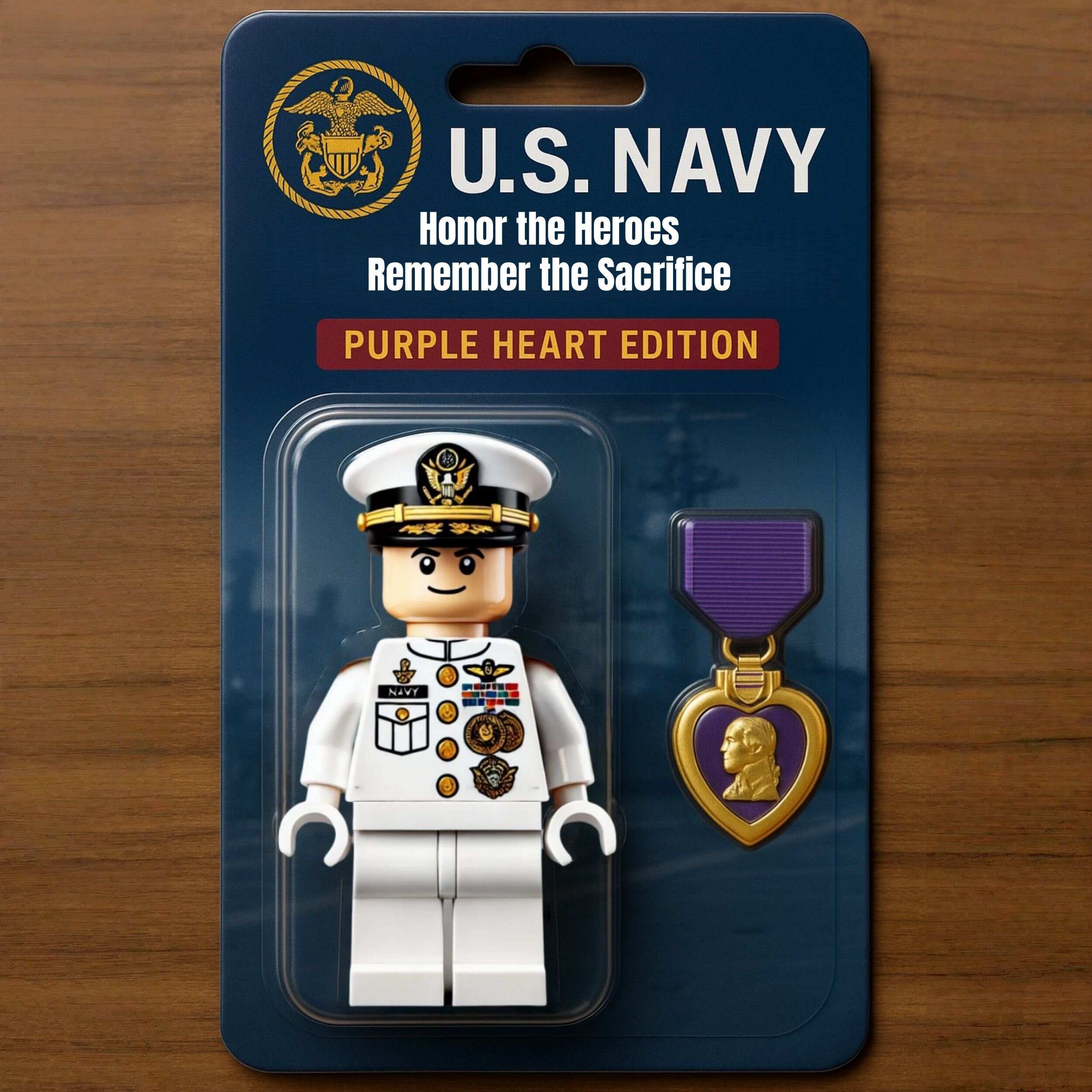 LEGO Purple Heart marines Minifigure
