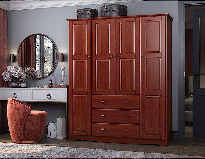 Sonoma 100% Solid Wood Family Wardrobe