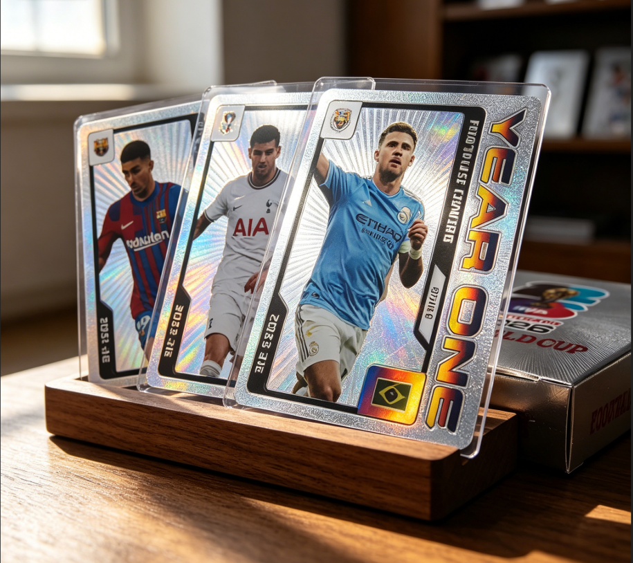 55 Silver Foil Soccer Star Cards – 2026 Collectible Player Set!