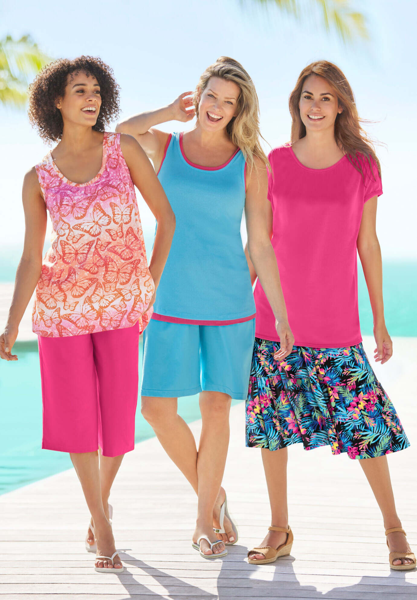 Elastic-Waist Knit Short
