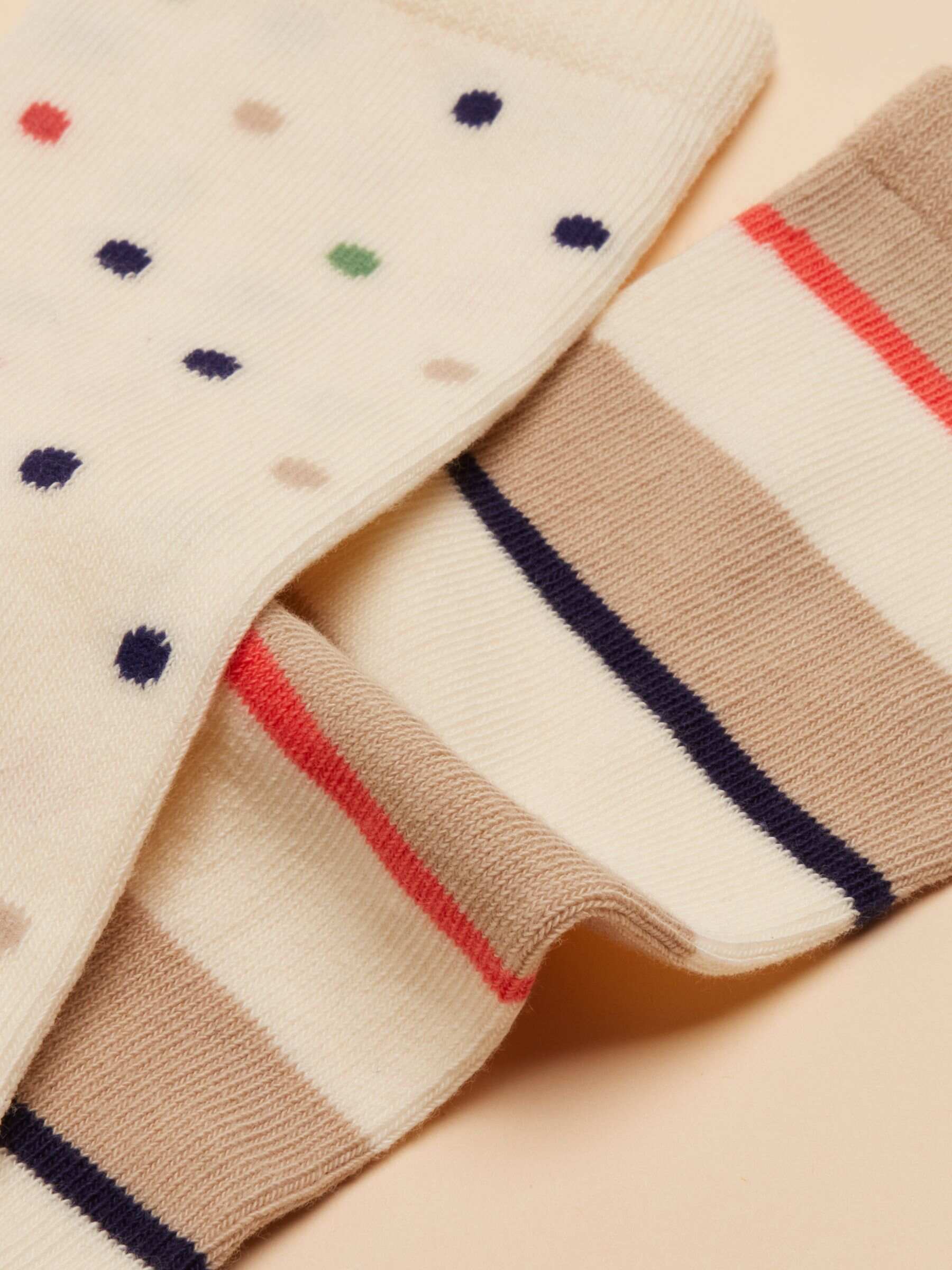 Women's Everyday Navy Blue Dog Print 5 Pack Socks