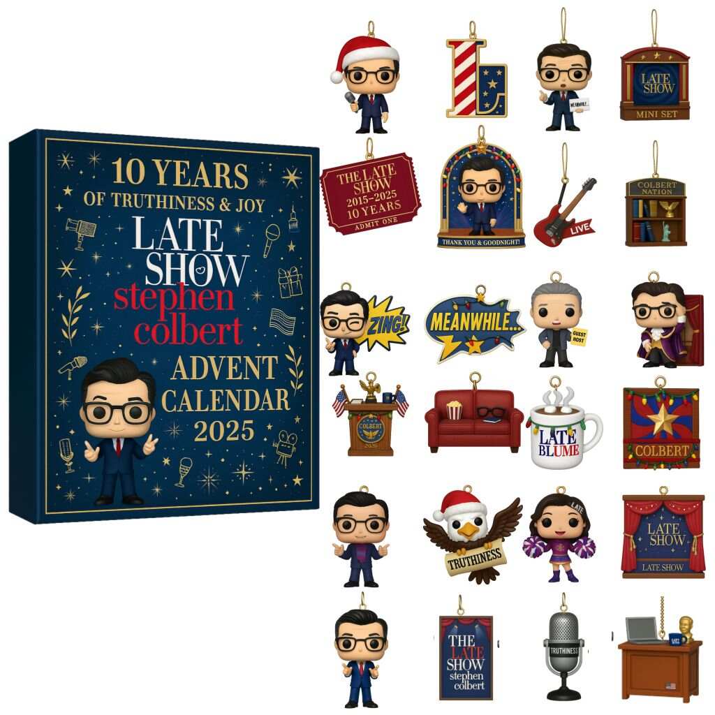 The Late Show with Stephen Colbert 10th Anniversary Advent Calendar