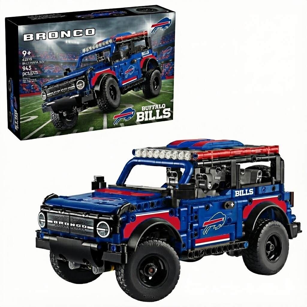 American Pro Football  × Bronco 60th Anniversary Collector Brick Set
