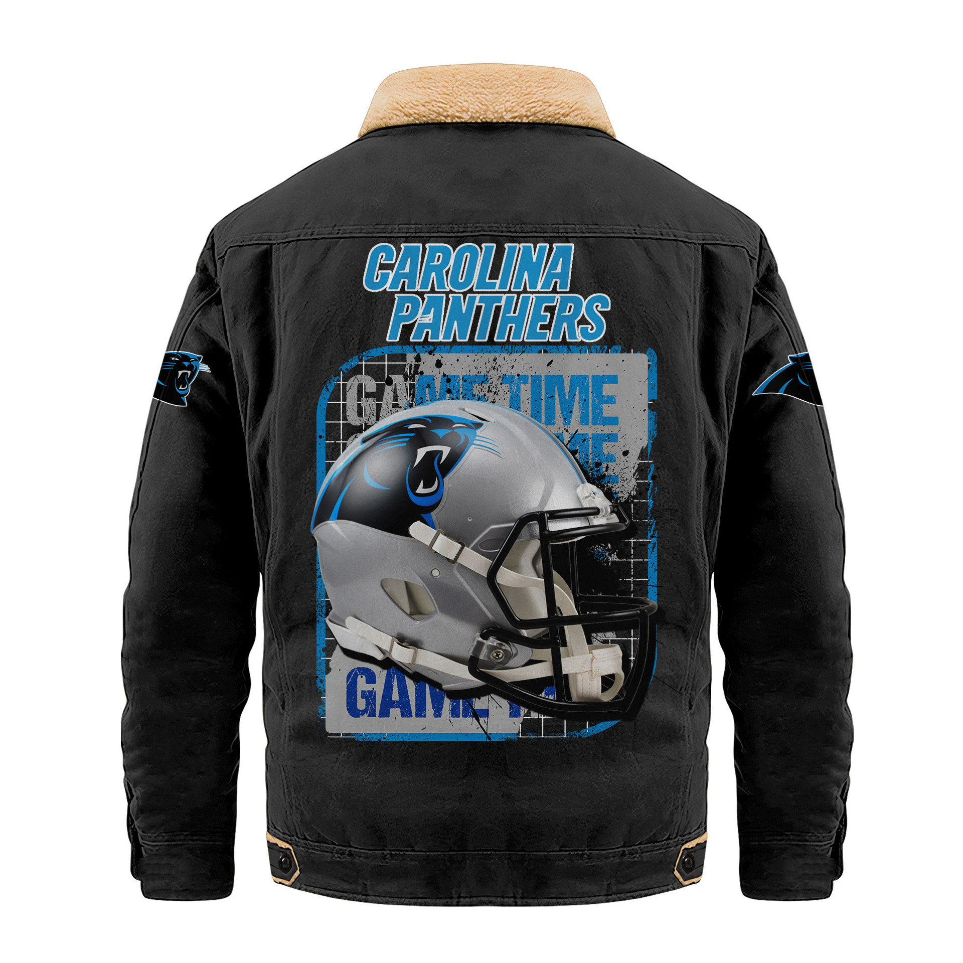 Carolina Panthers | Premium NFL 2D Cargo Fleece Jacket HY