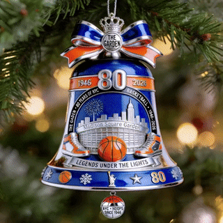 80th Anniversary Madison Square Garden Bell Ornament
