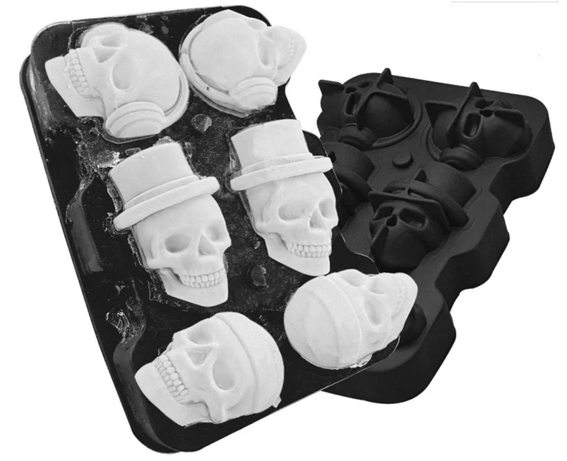 3D Skull Ice Cube Tray