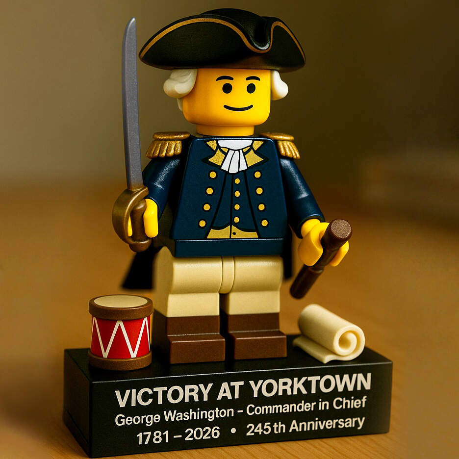 Victory at Yorktown · George Washington 245th Anniversary Figure