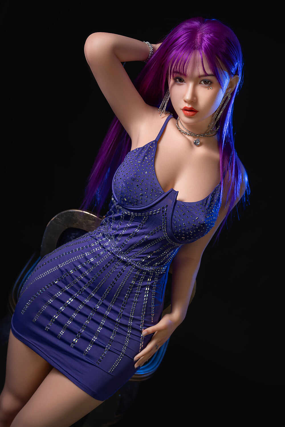 Cecilia 5ft41 /165cm #644 Full Size Silicone Realistic Sexy Sex Doll For Blowjob