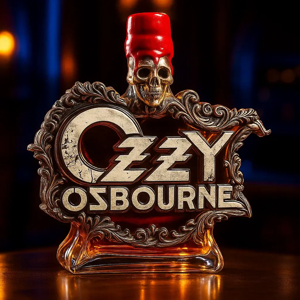 OZZY OSBOURNE Commemorative Whisky Bottle