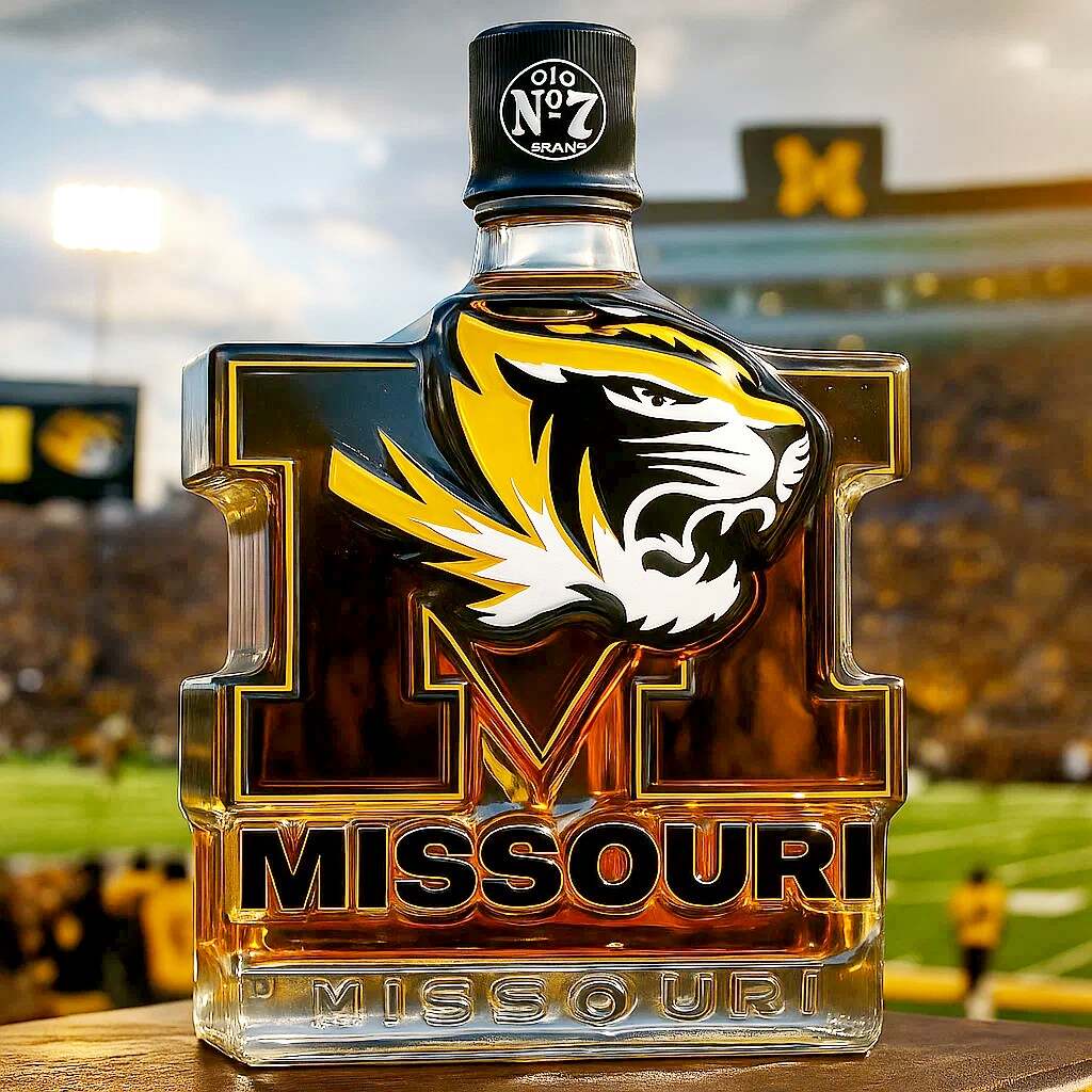 Missouri Tigers Limited edition Whiskey bottle