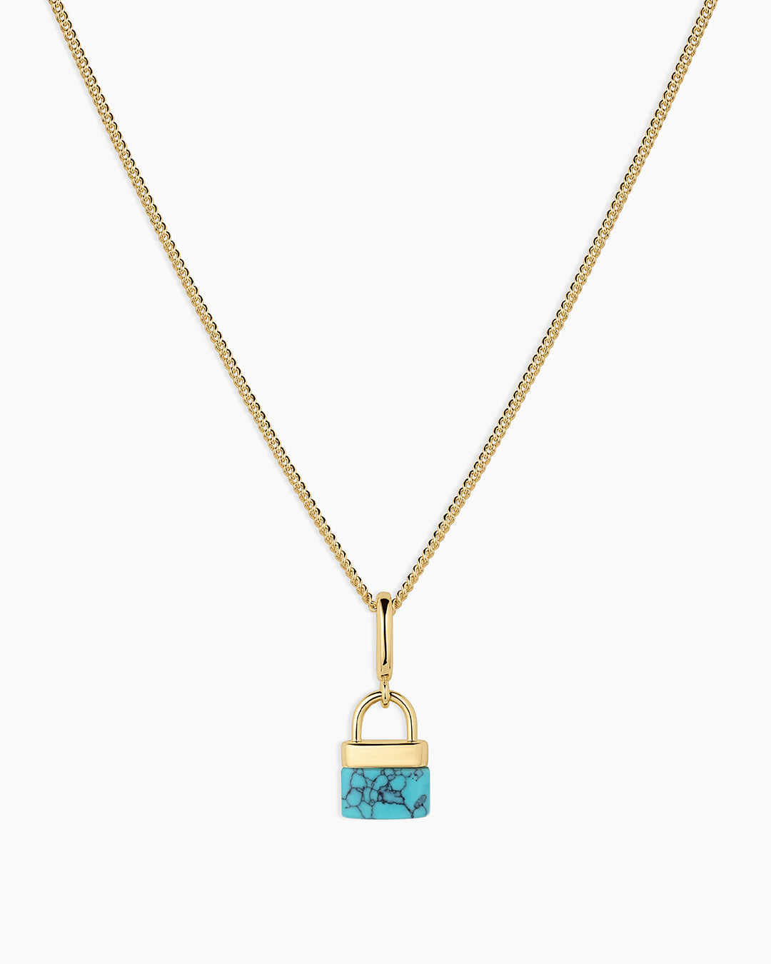 Padlock Parker Charm Necklace