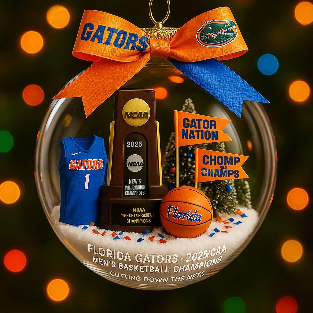Florida Gators National Championship Ornament