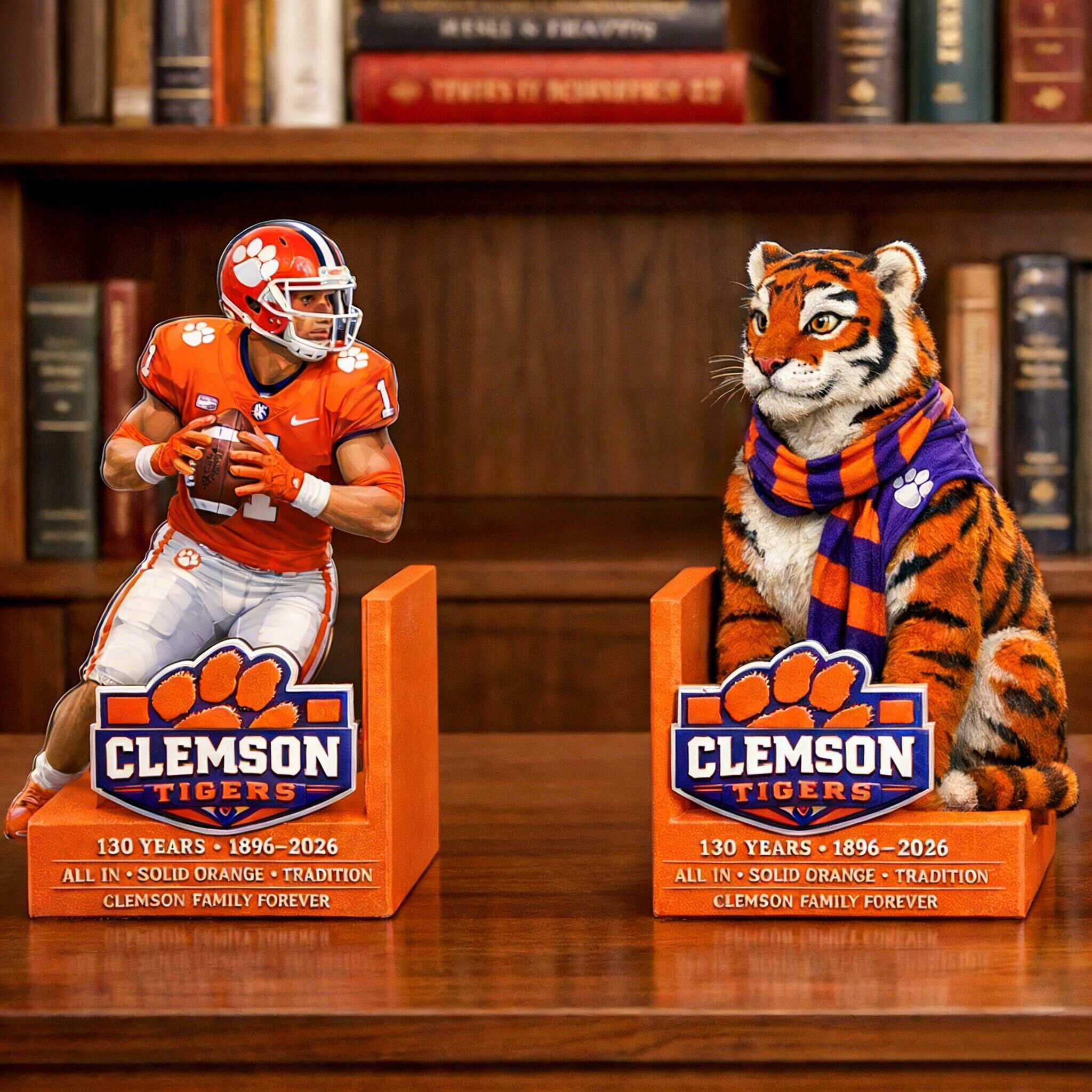 Tigers 130th Anniversary Bookends