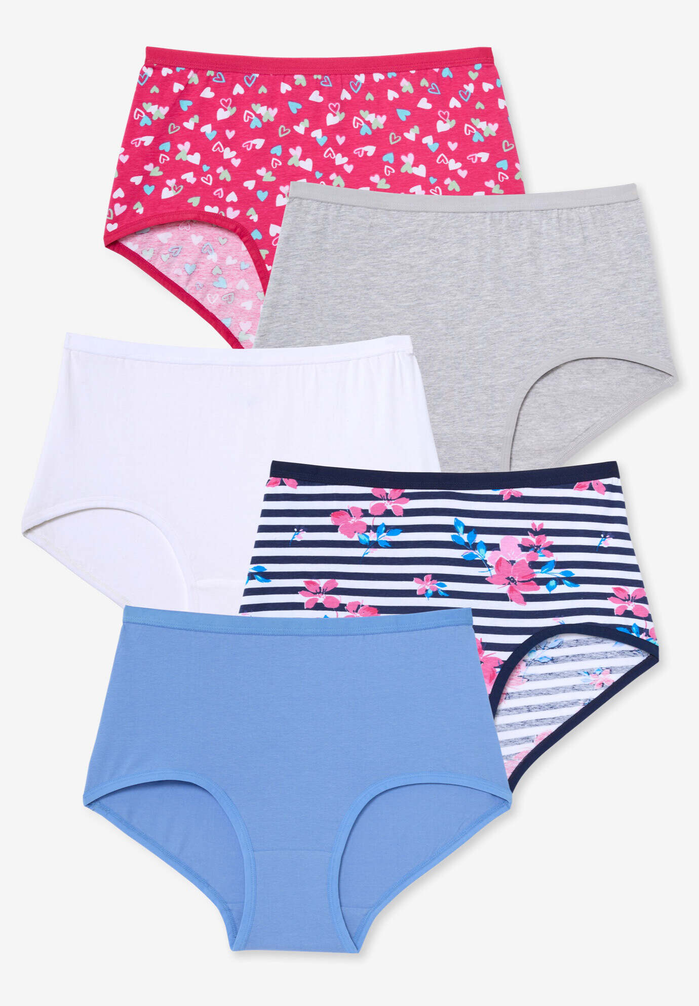 Stretch Cotton Brief 5-Pack