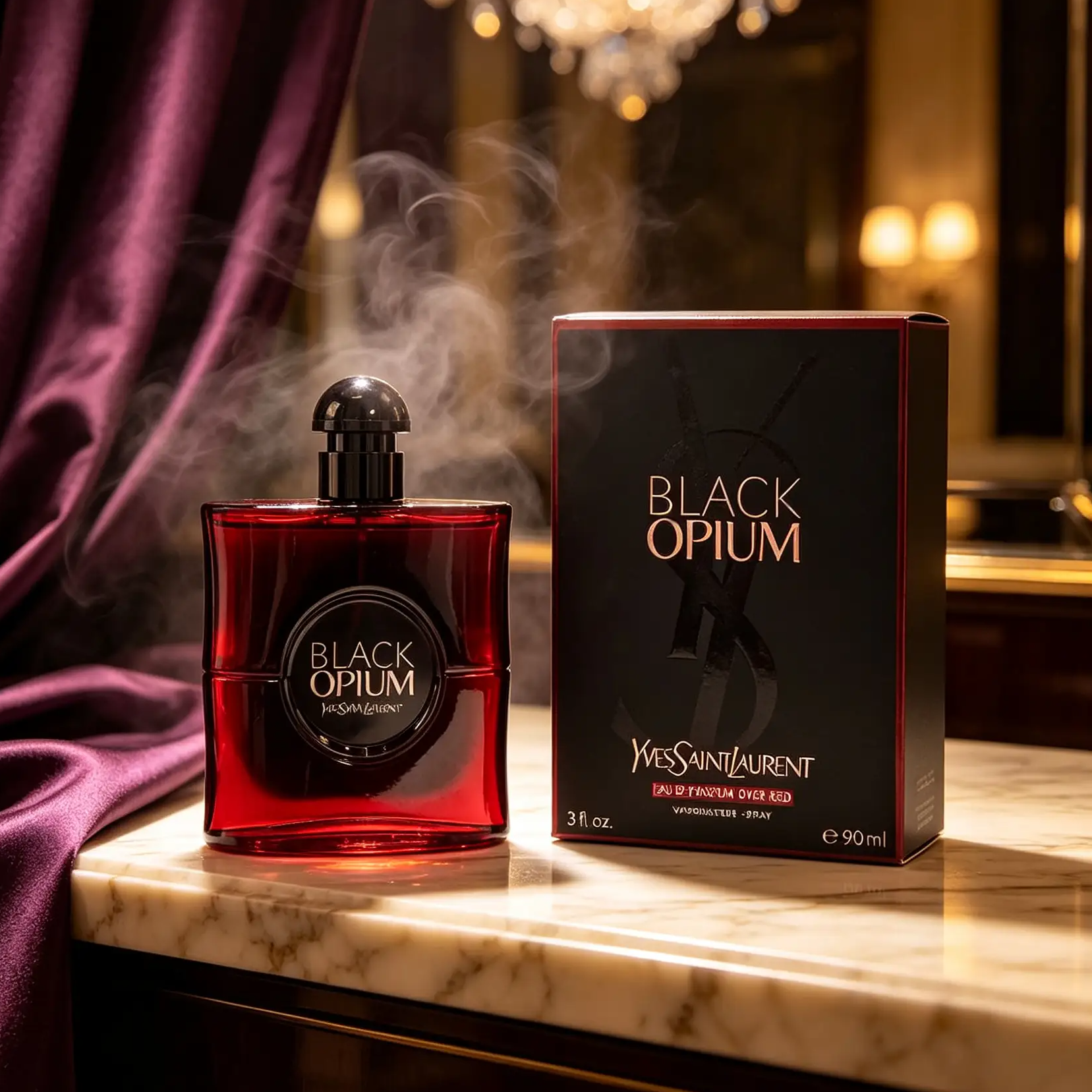 YSL Black Opium——Original Edition and Red Limited Edition 50ml/90ml