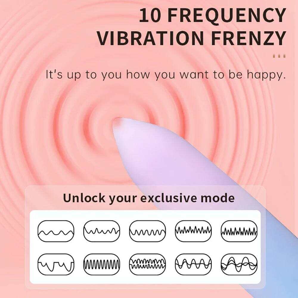 SEVN Mini Vibrator Bullet Massager: Compact Clitoral Stimulator