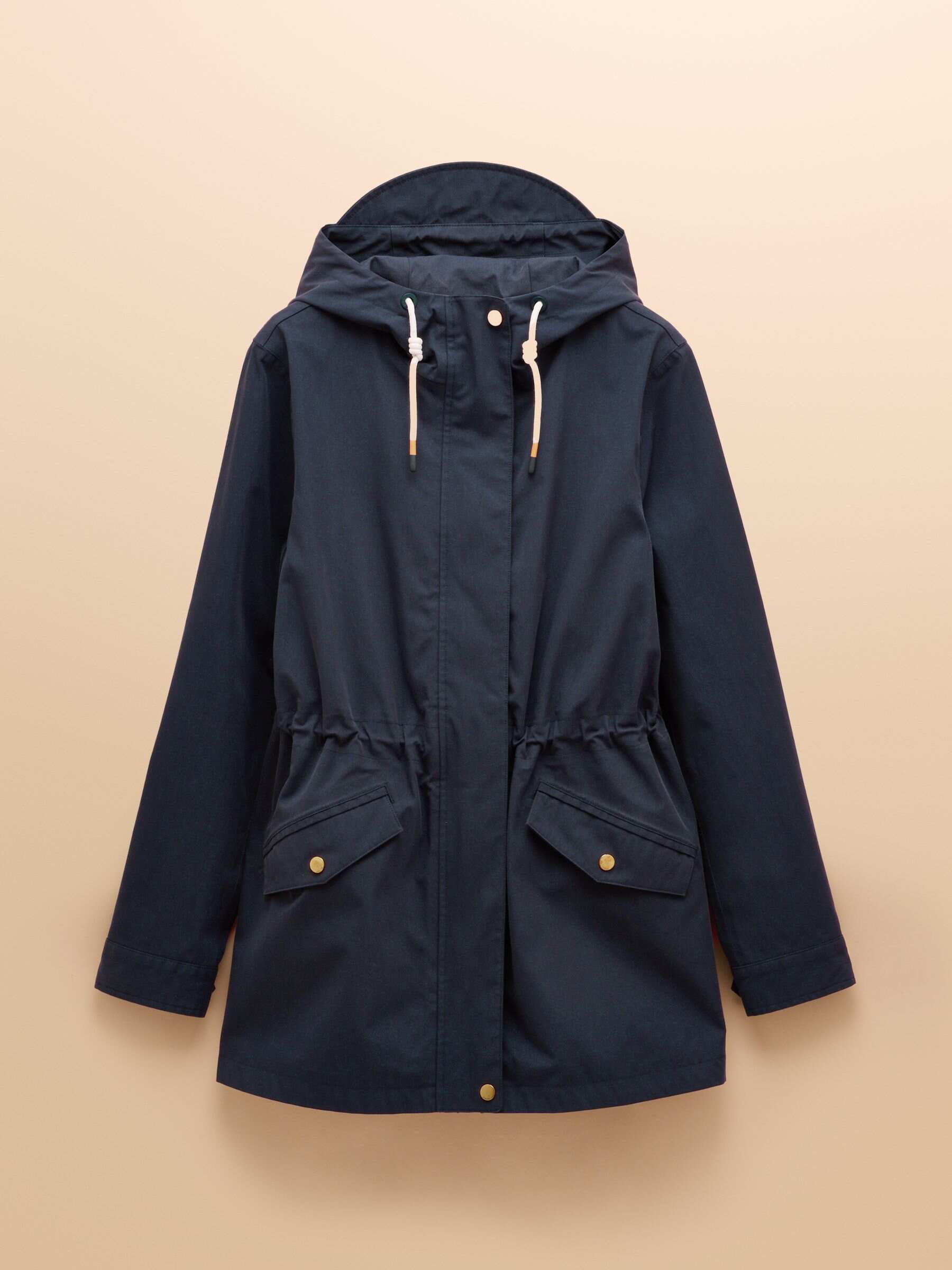 Portwell Beige Waterproof Raincoat With Hood