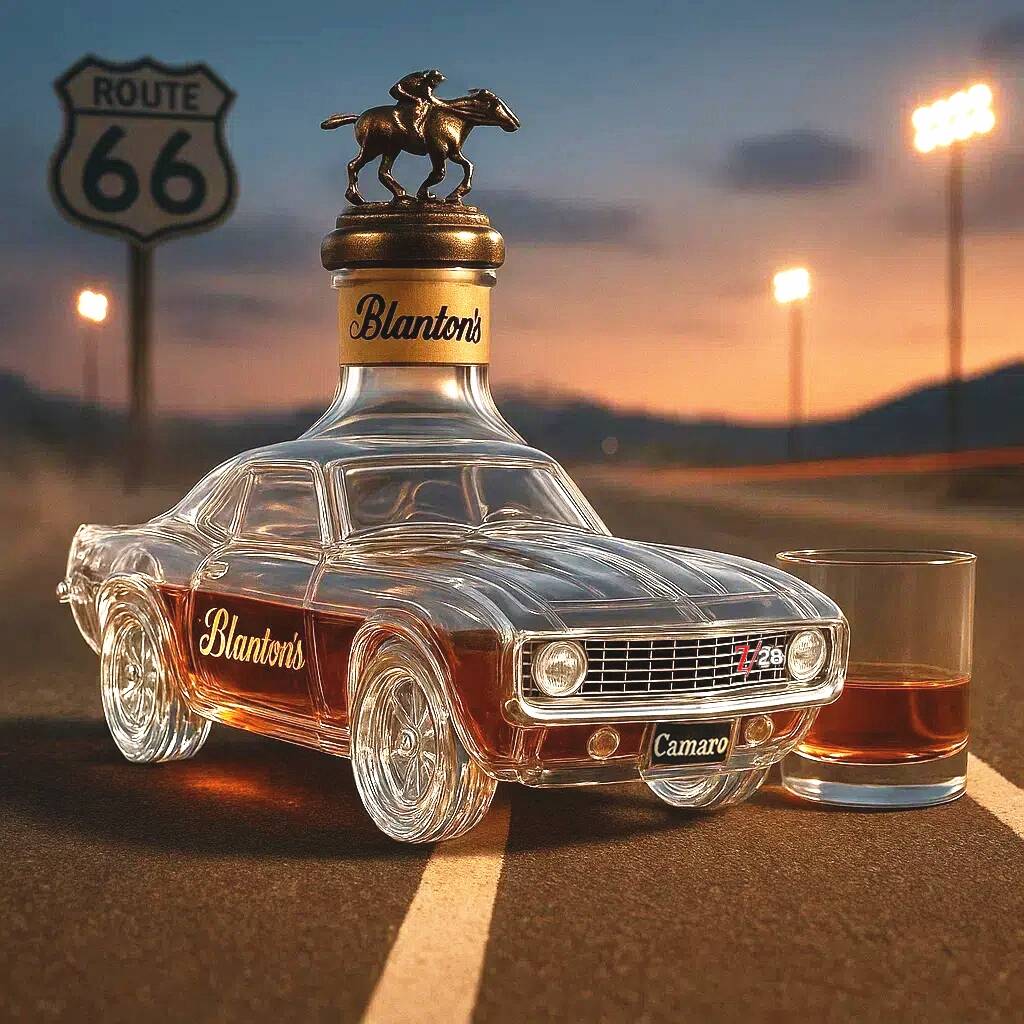 1969 Camaro Z/28 Collector's Edition Whisky Bottle