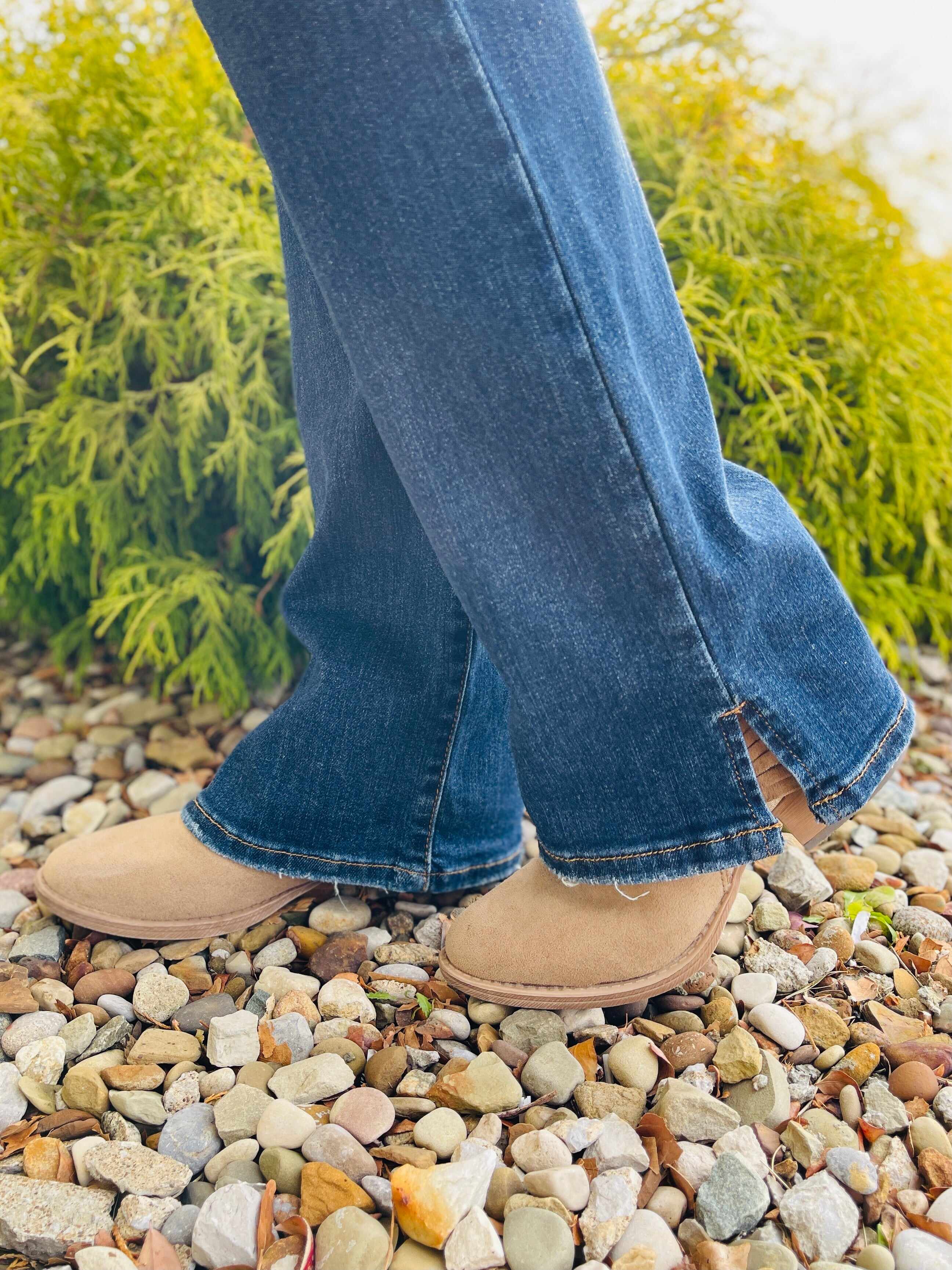 RESTOCK! Plus/Reg  Anyway You Slit It Bootcut Jeans