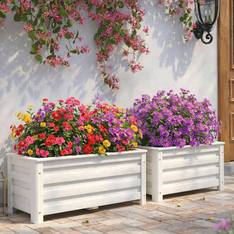 Artificial Eucalyptus and Violet Ground-Insert Floral Decoration