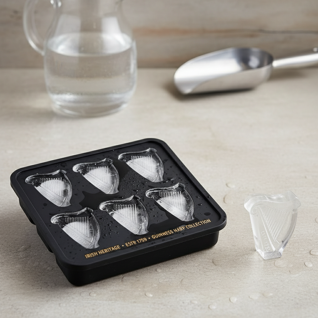 GUINNESS Collector’s Harp Ice Cube Silicone Mold