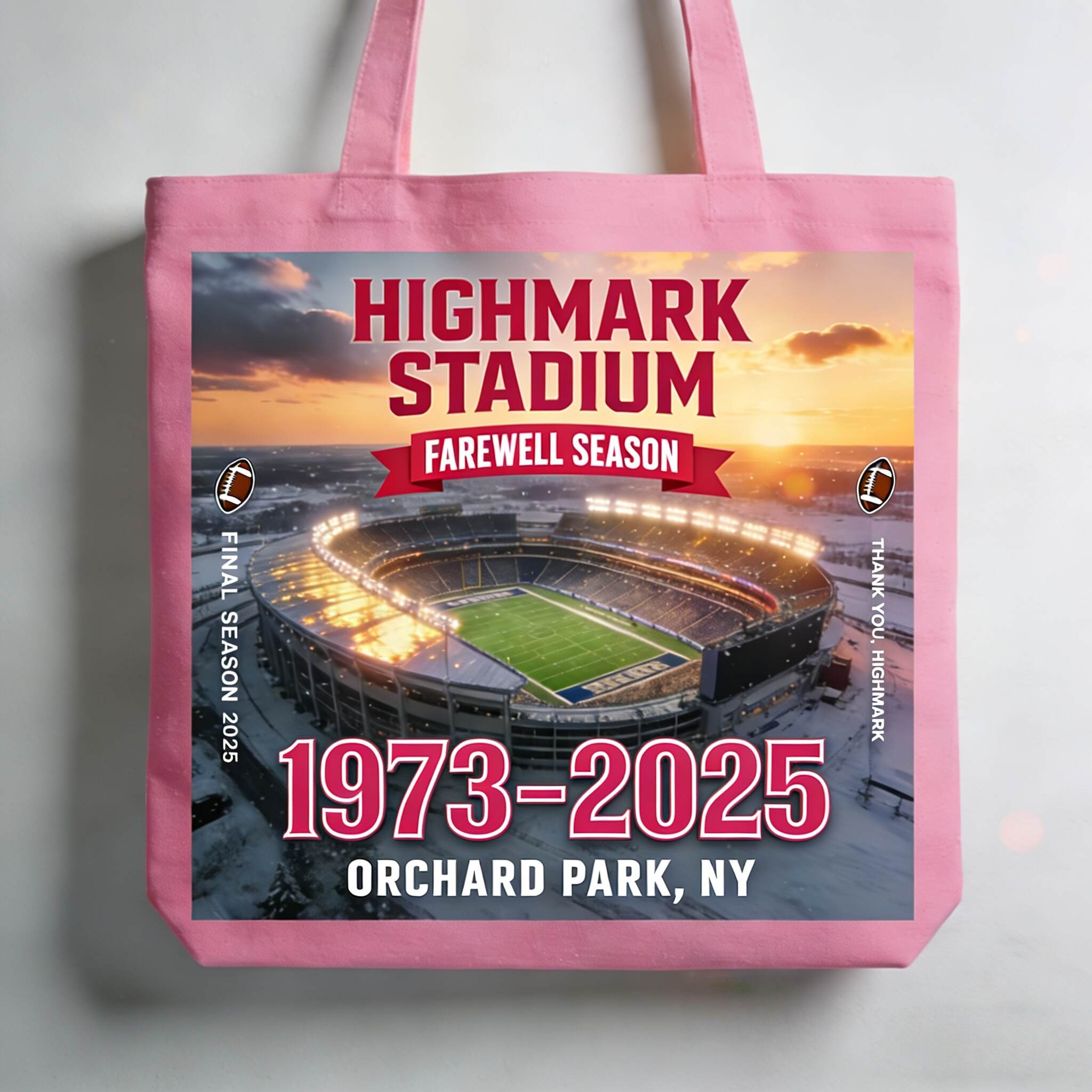 Highmark Stadium Final Season Memorial Tote