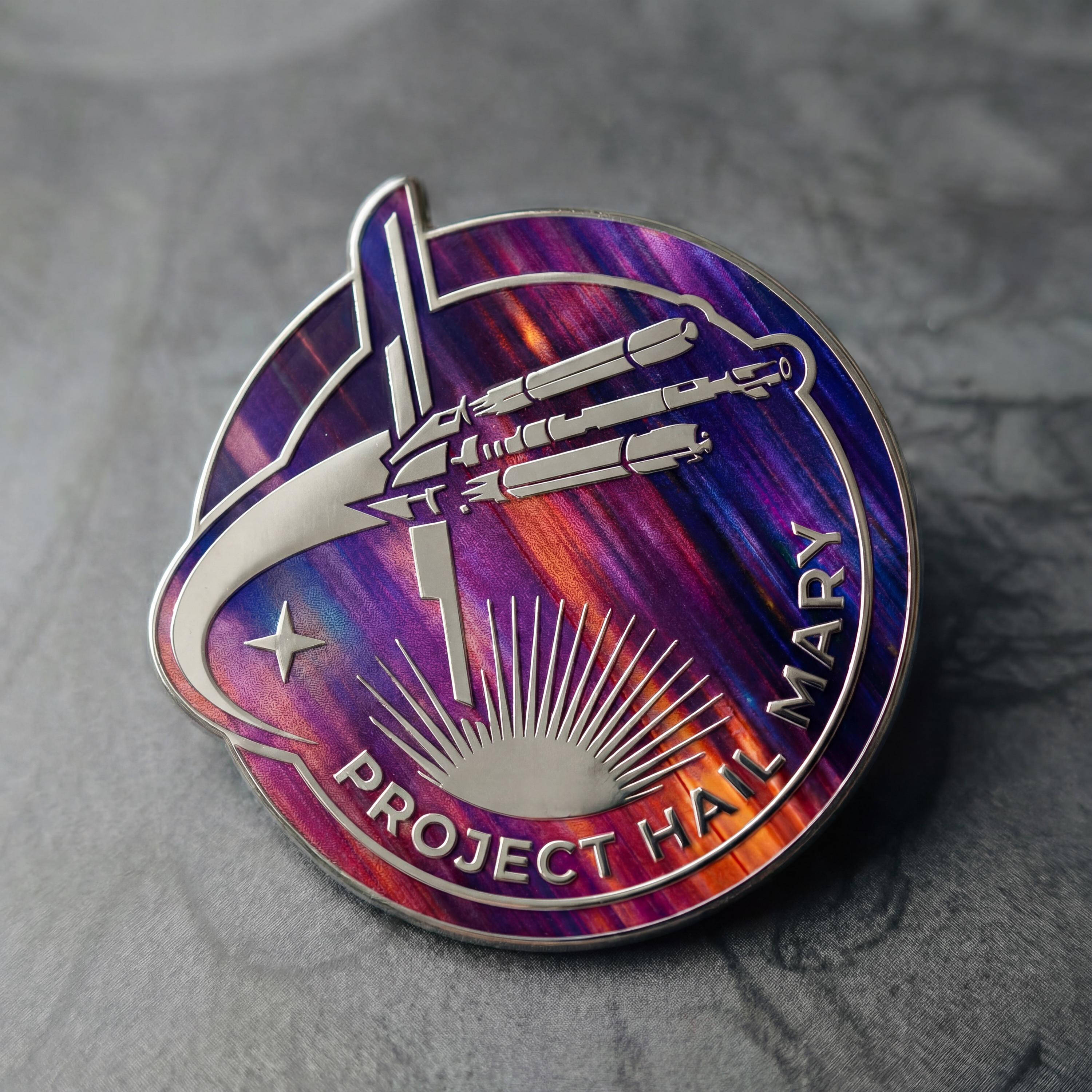 Project Hail Mary Mission Inspired Movie Enamel Pin