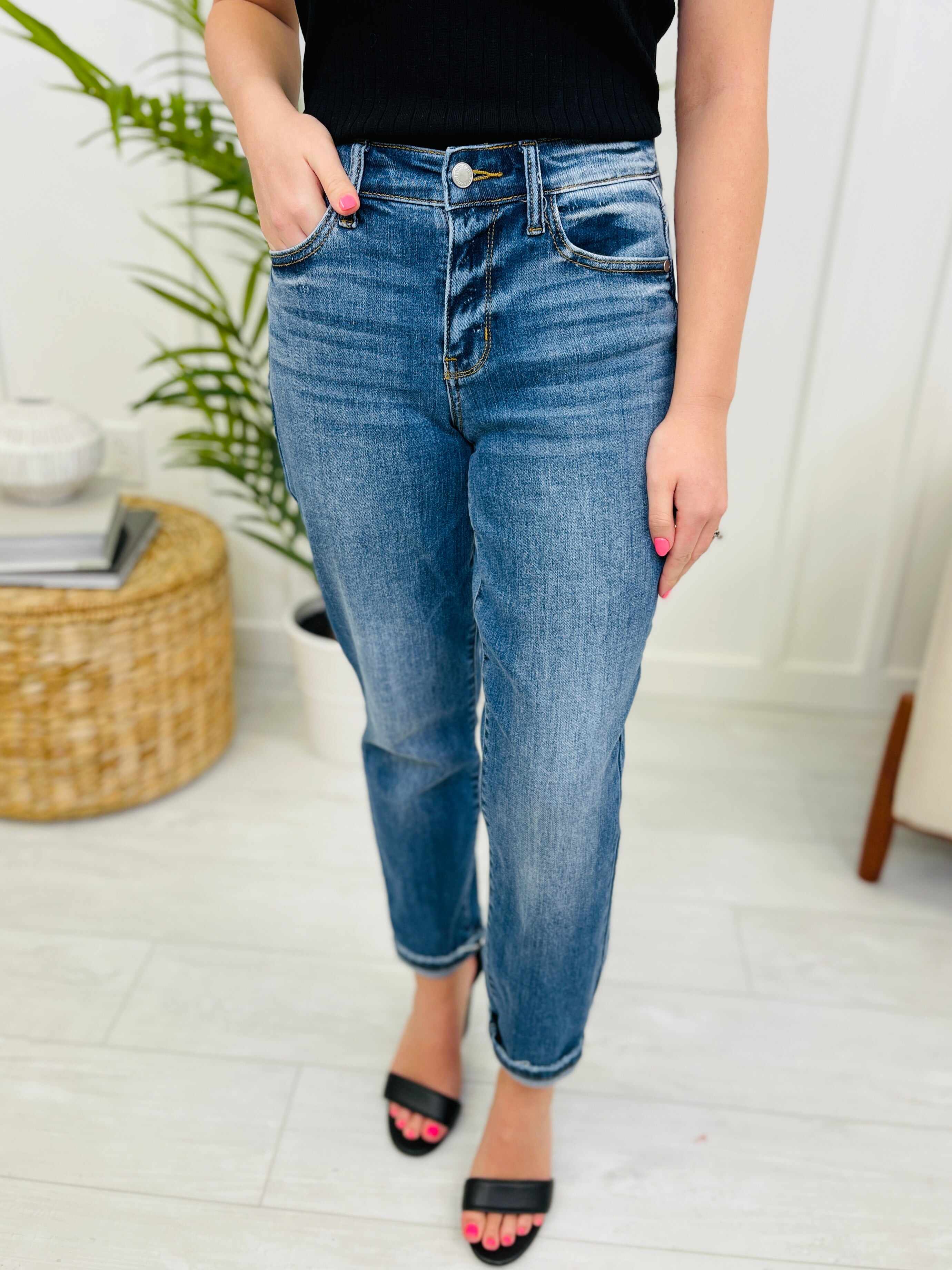 RESTOCK!  Plus/Reg Your Favorite Boyfriend Jeans