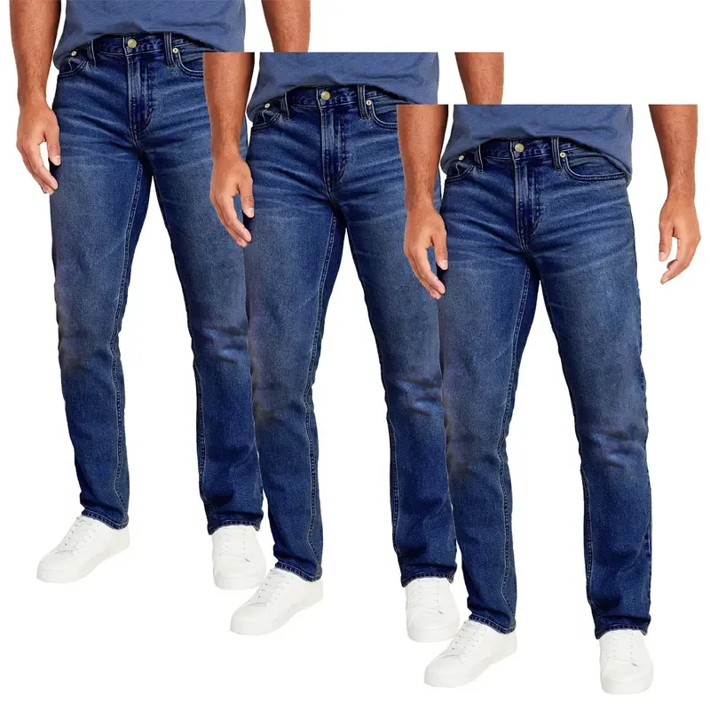 Men's 3-Pack Rebar M4 Relaxed DuraStretch Basic Jean