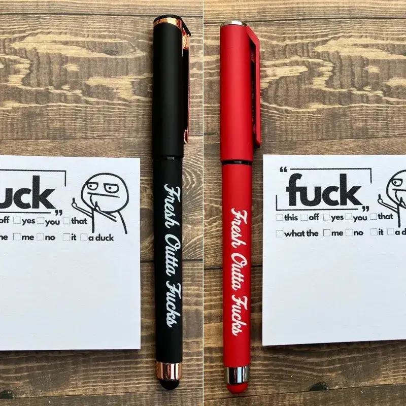 WACKY PAD AND PEN - SNARKY GIFT🎁