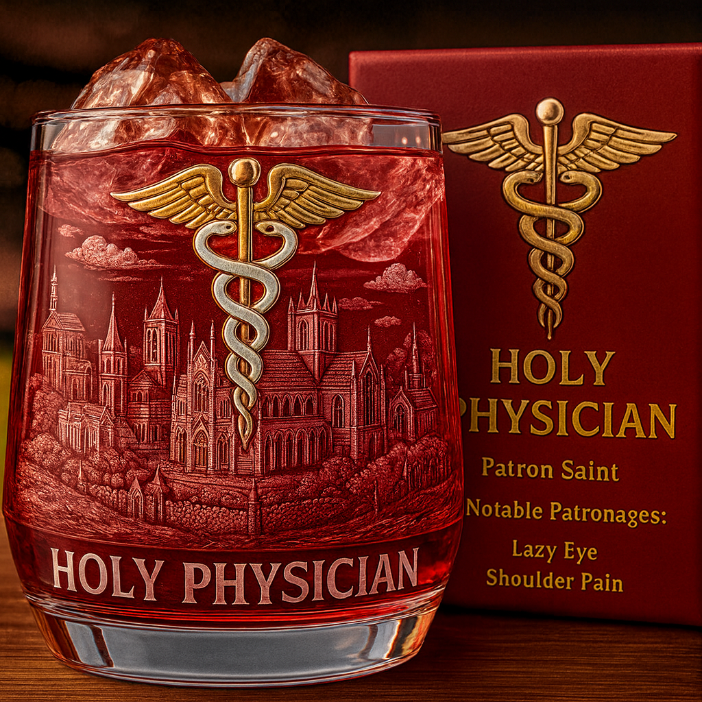 Commemorative Whisky Glass Honouring Doctors and Healthcare Workers