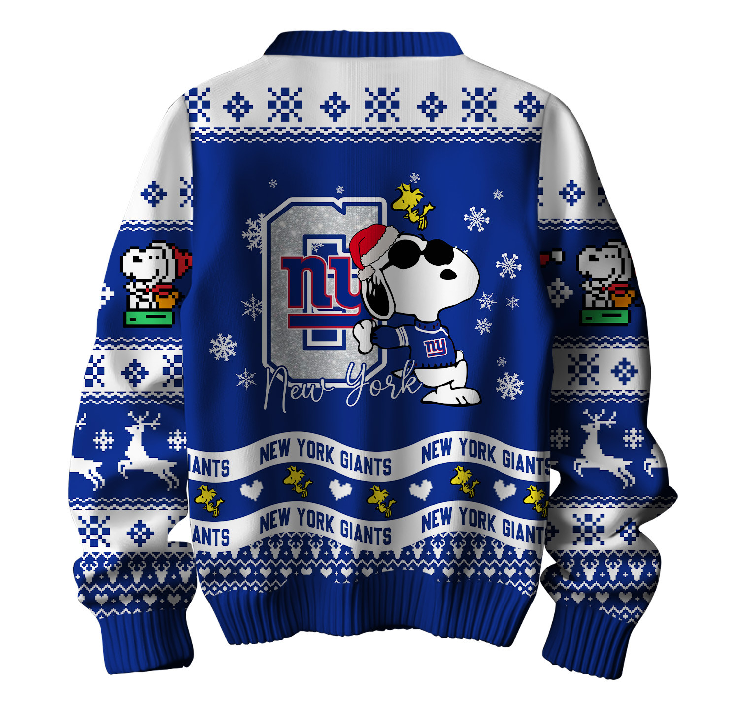 New York Giants | Premium NFL Peanuts Snoopy Ugly Sweater MM
