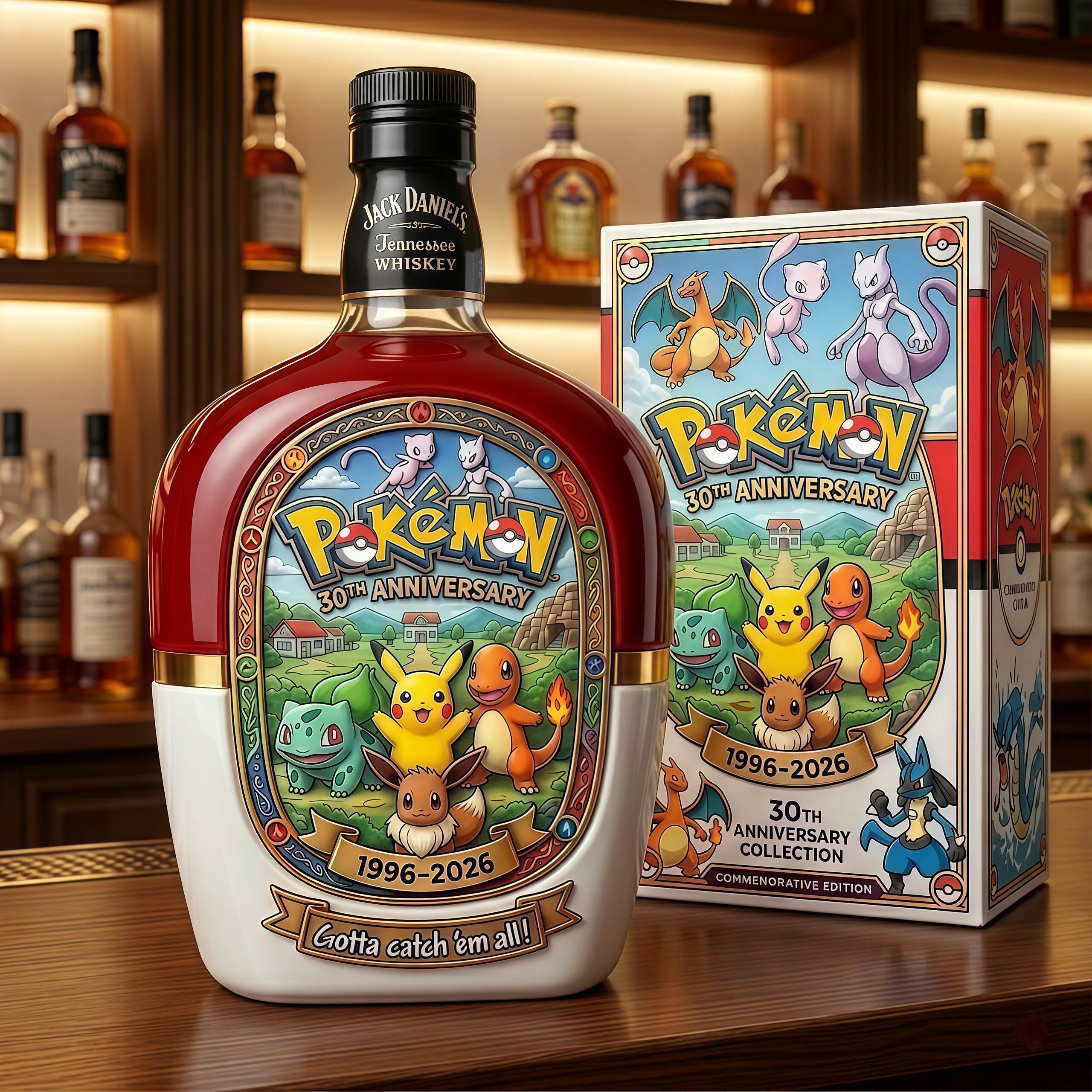 Pokémon 30th Anniversary Commemorative Collector’s Bottle