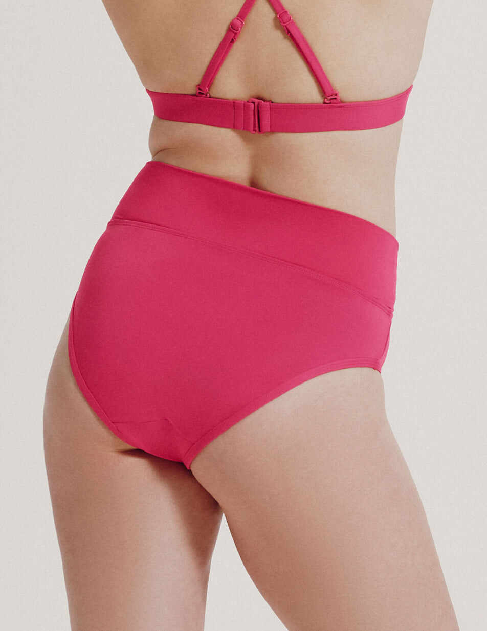 Teen Period Swim Twist High Rise Bikini Bottom