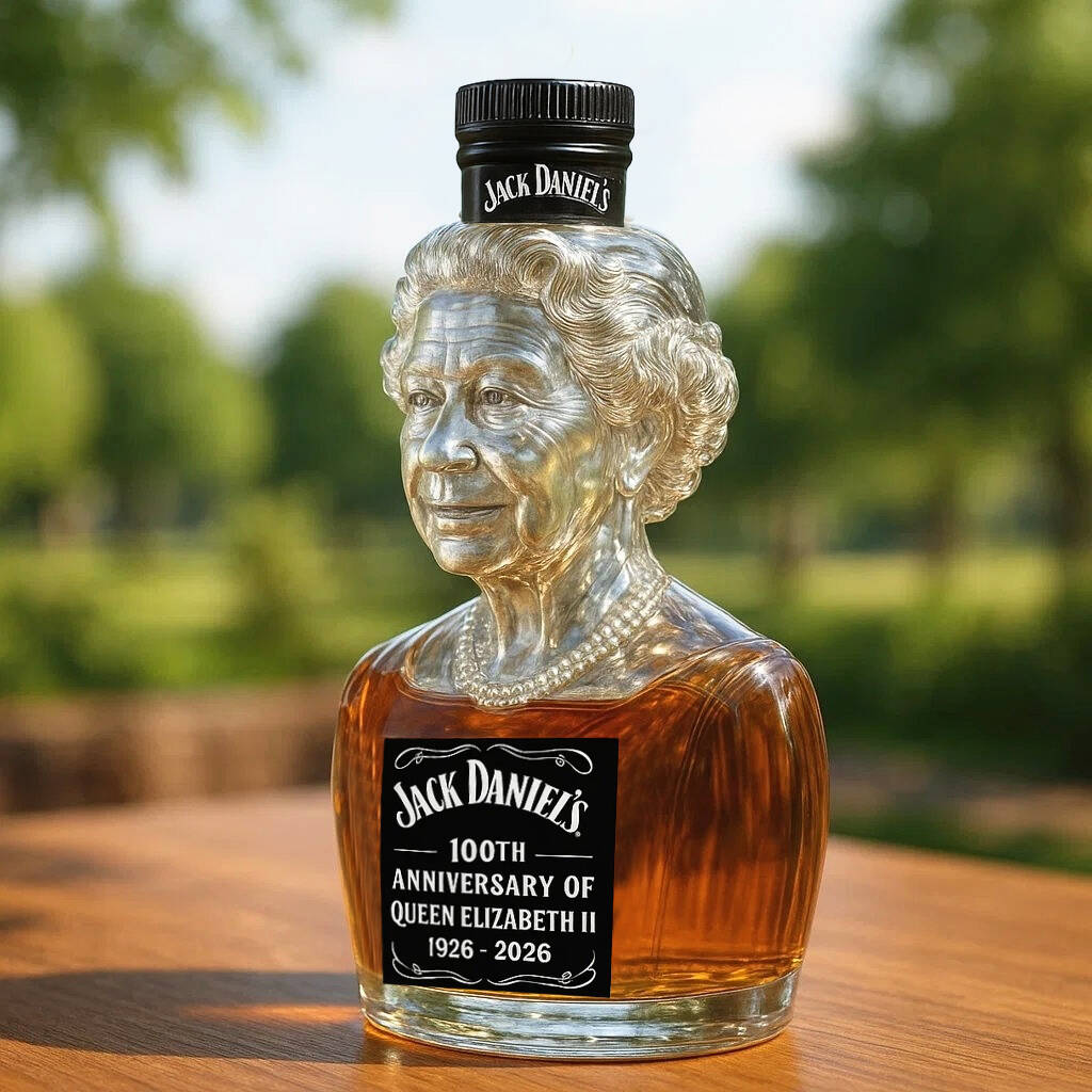 Queen Elizabeth II 100th Anniversary Whisky Collector's Edition Bottle