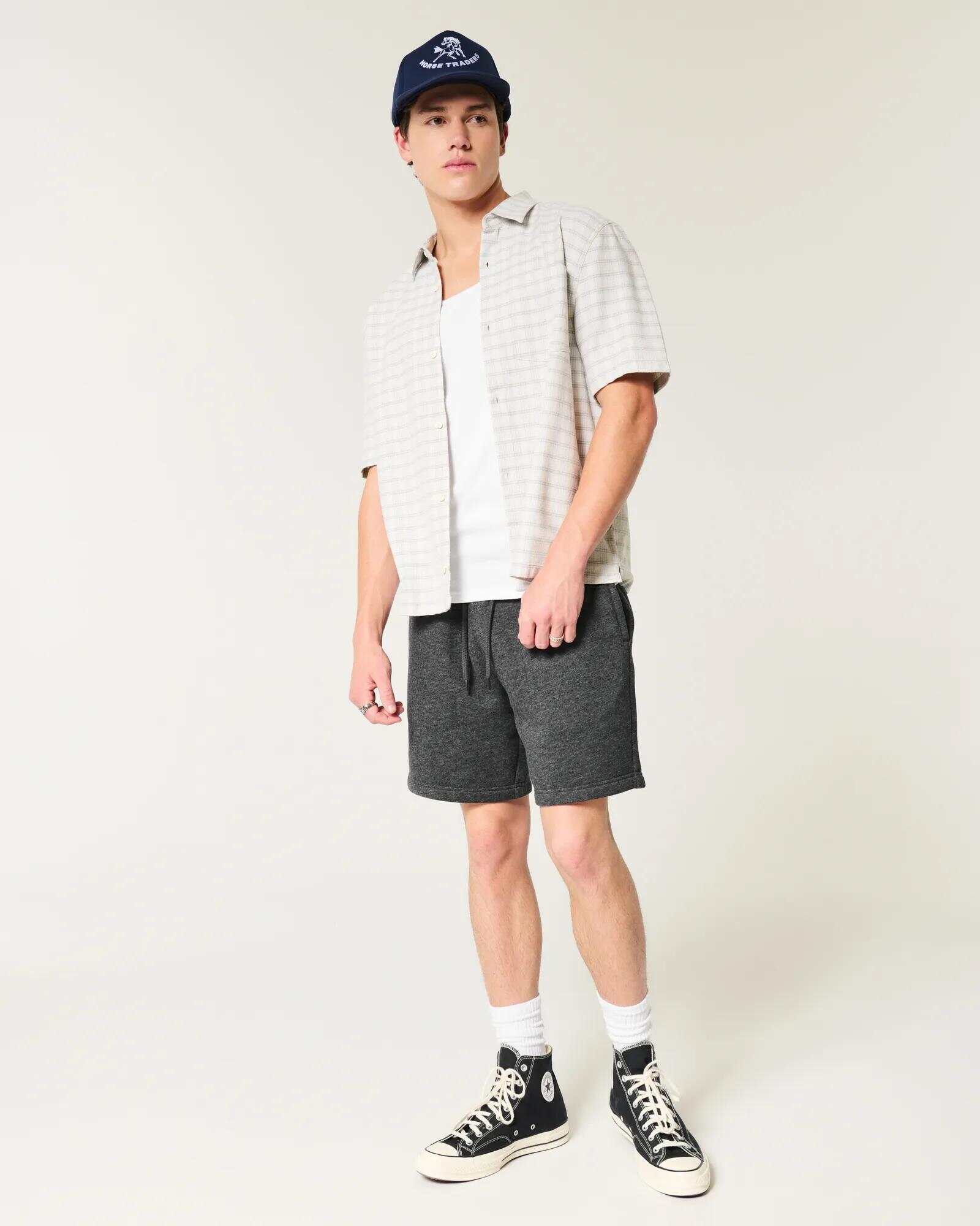 Above-the-Knee Fleece Icon Shorts