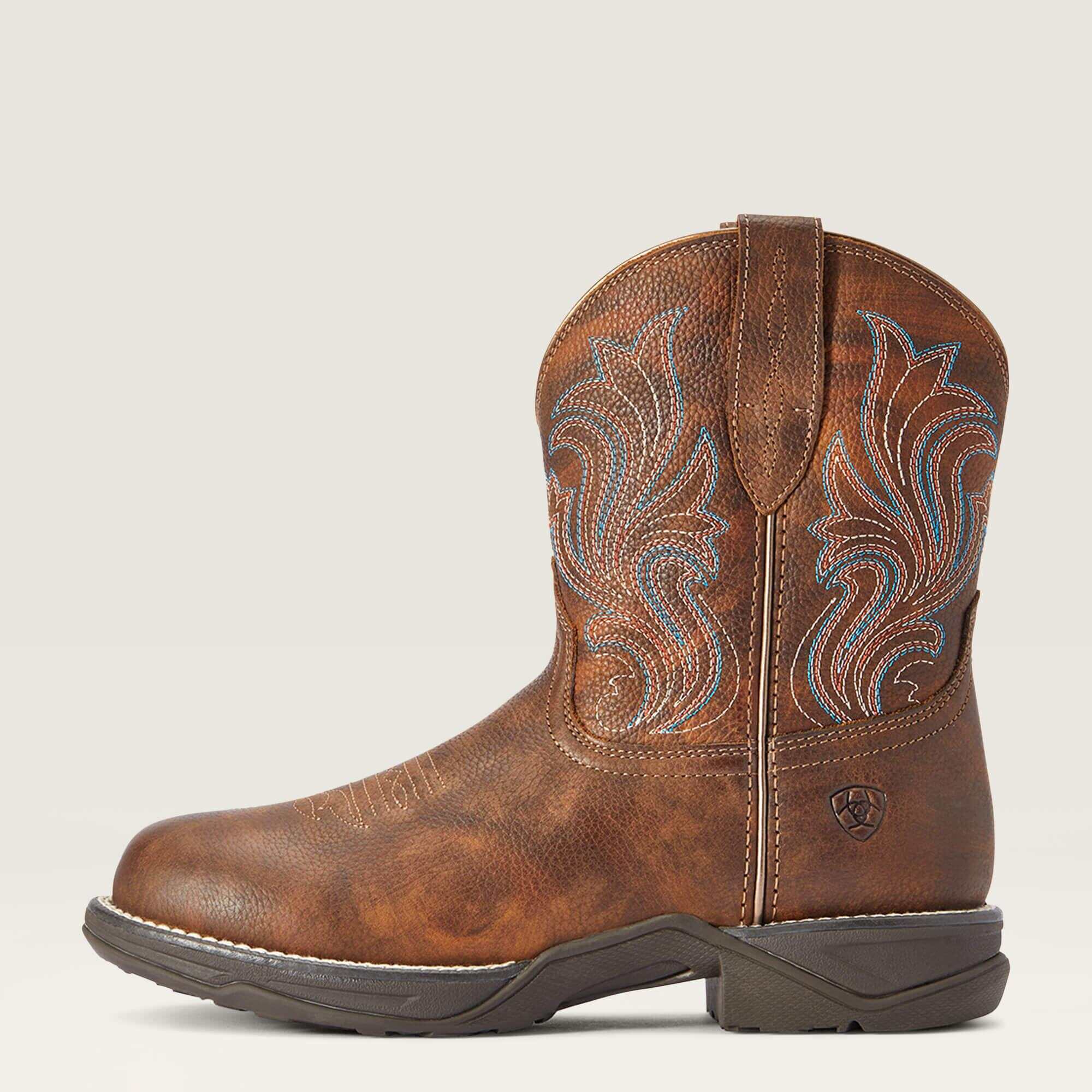 Anthem Round Toe Shortie Western Boot