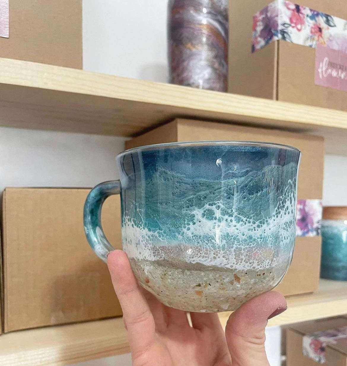 Beach Inspired Coffee Mug