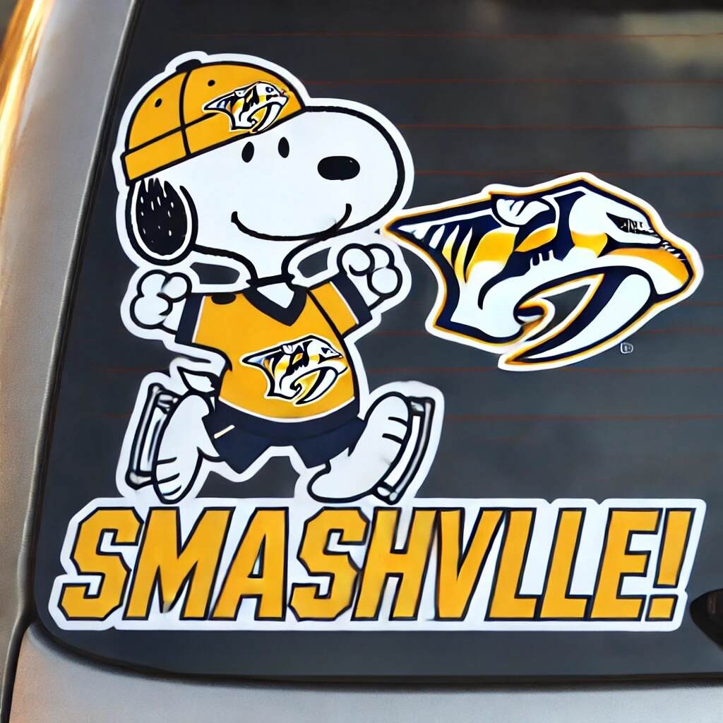 SNPY X NHL Car Decals