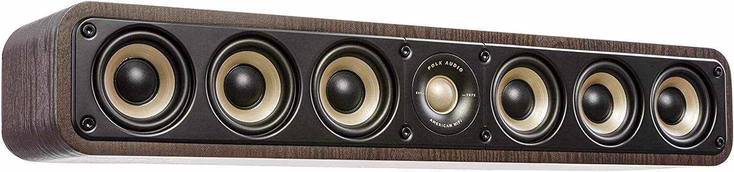 Polk Audio Signature Elite ES20 Bookshelf Speaker - Hi-Res Audio Certified,Dolby Atmos & DTS:X Compatible, 1