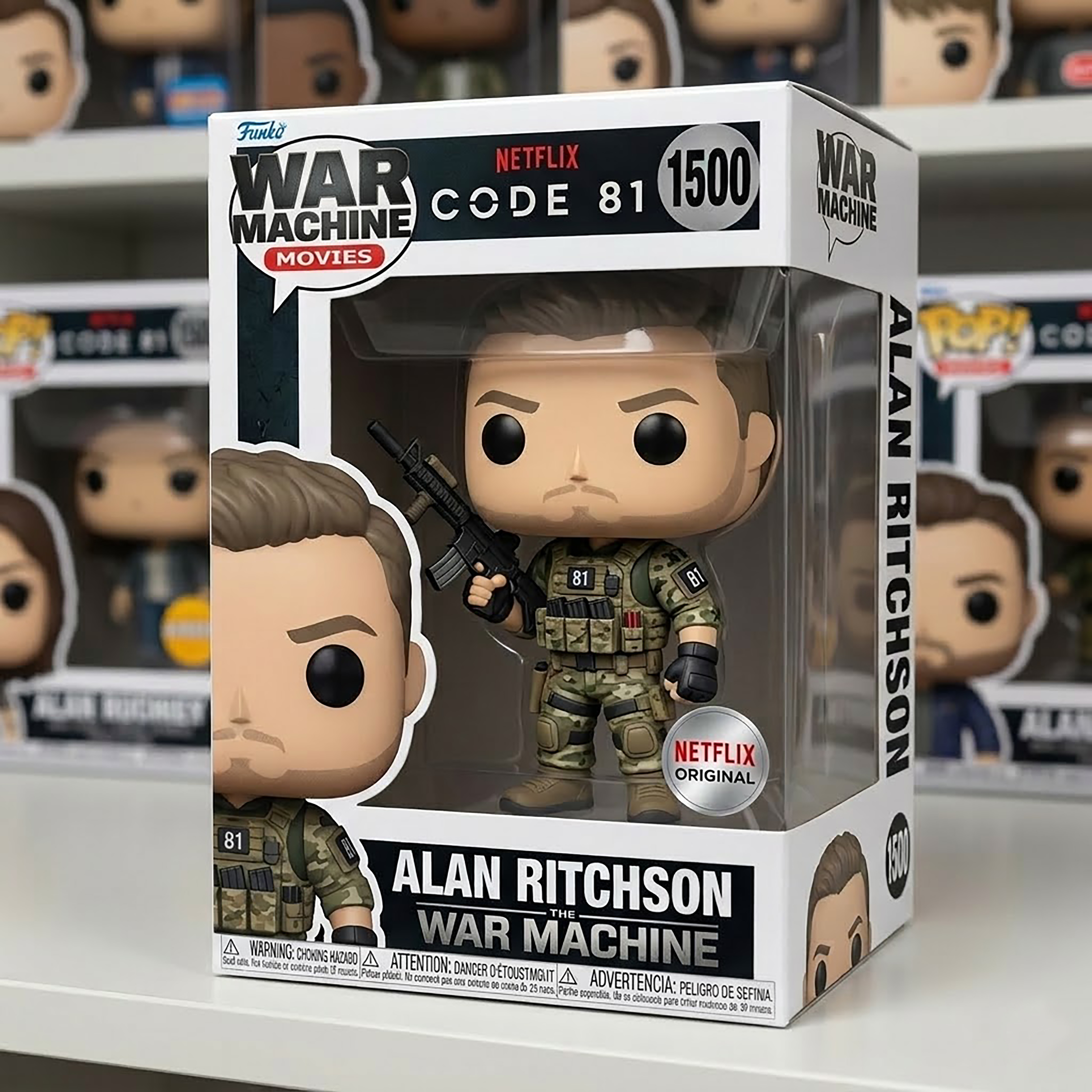 🎬 Alan Ritchson – War Machine Code 81 Collector Edition
