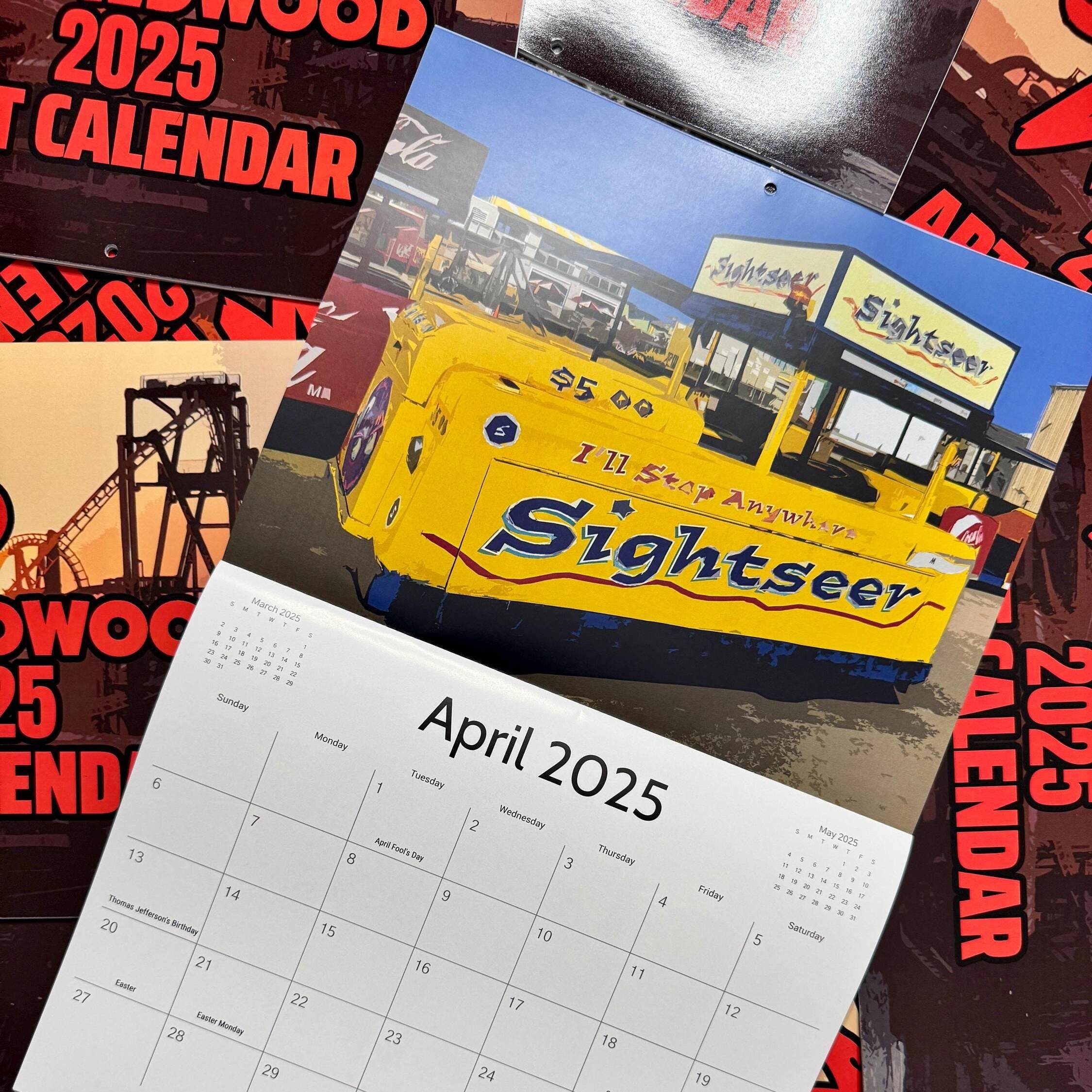 Wildwood NJ 2025 Calendars