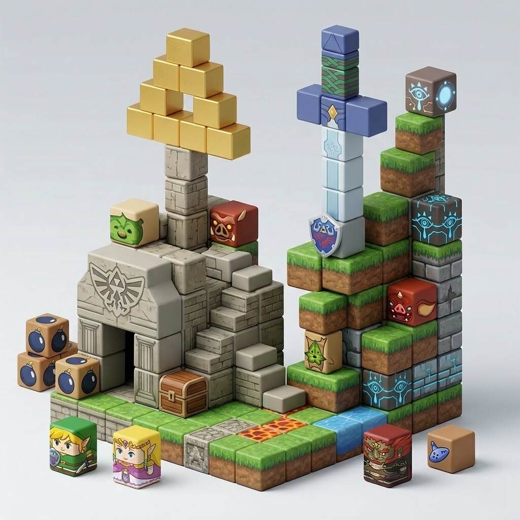 The Legend of Zelda Collector’s Magnetic building blocks