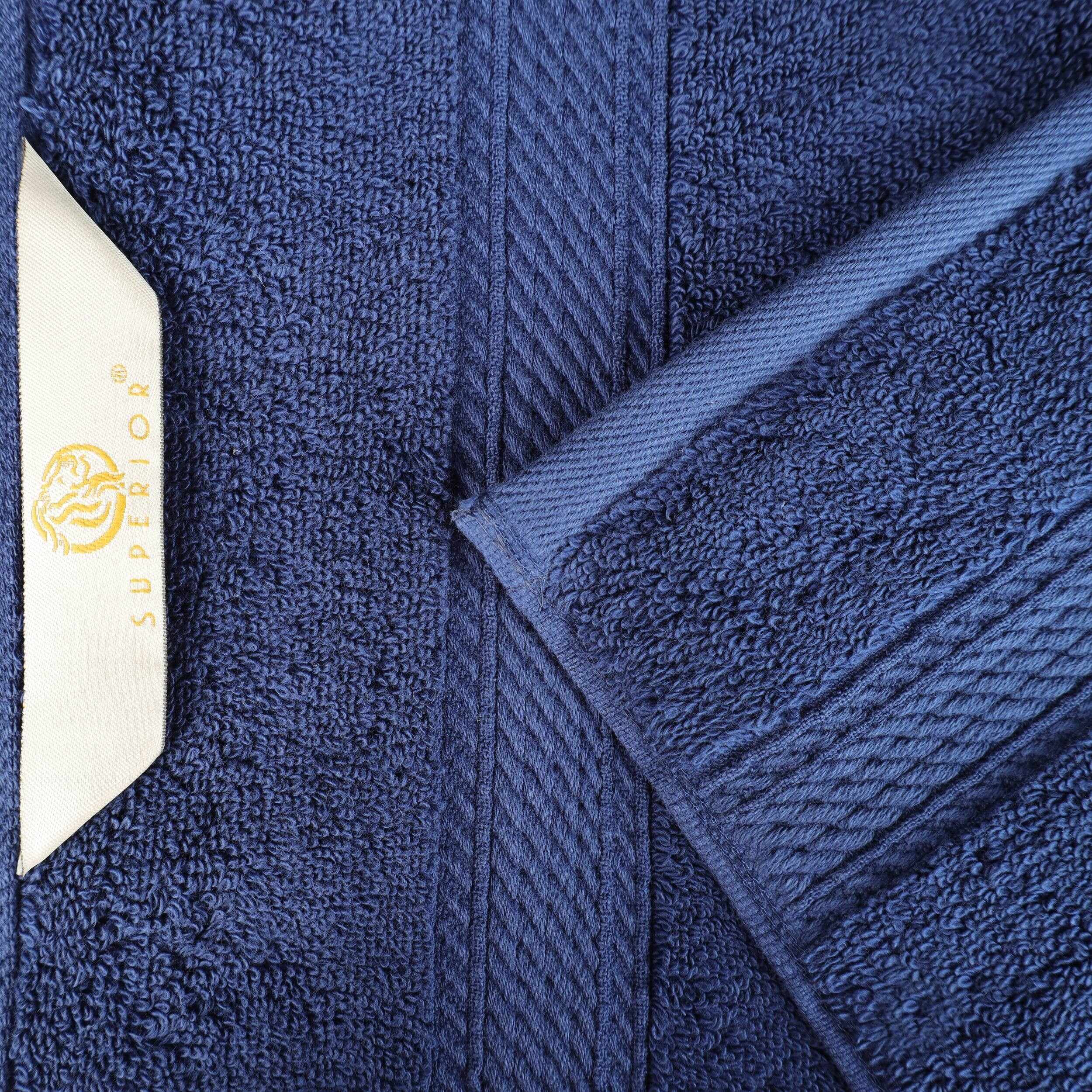 Superior Egyptian Cotton Pile Heavyweight Bath Towel Set of 4