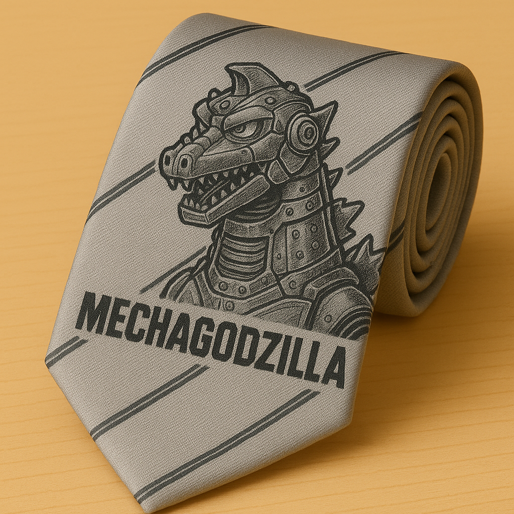 Godzilla Souvenir Tie