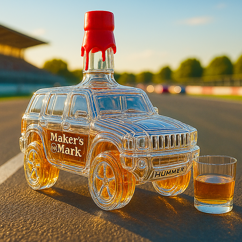 Hummer H2 Whiskey Bottle