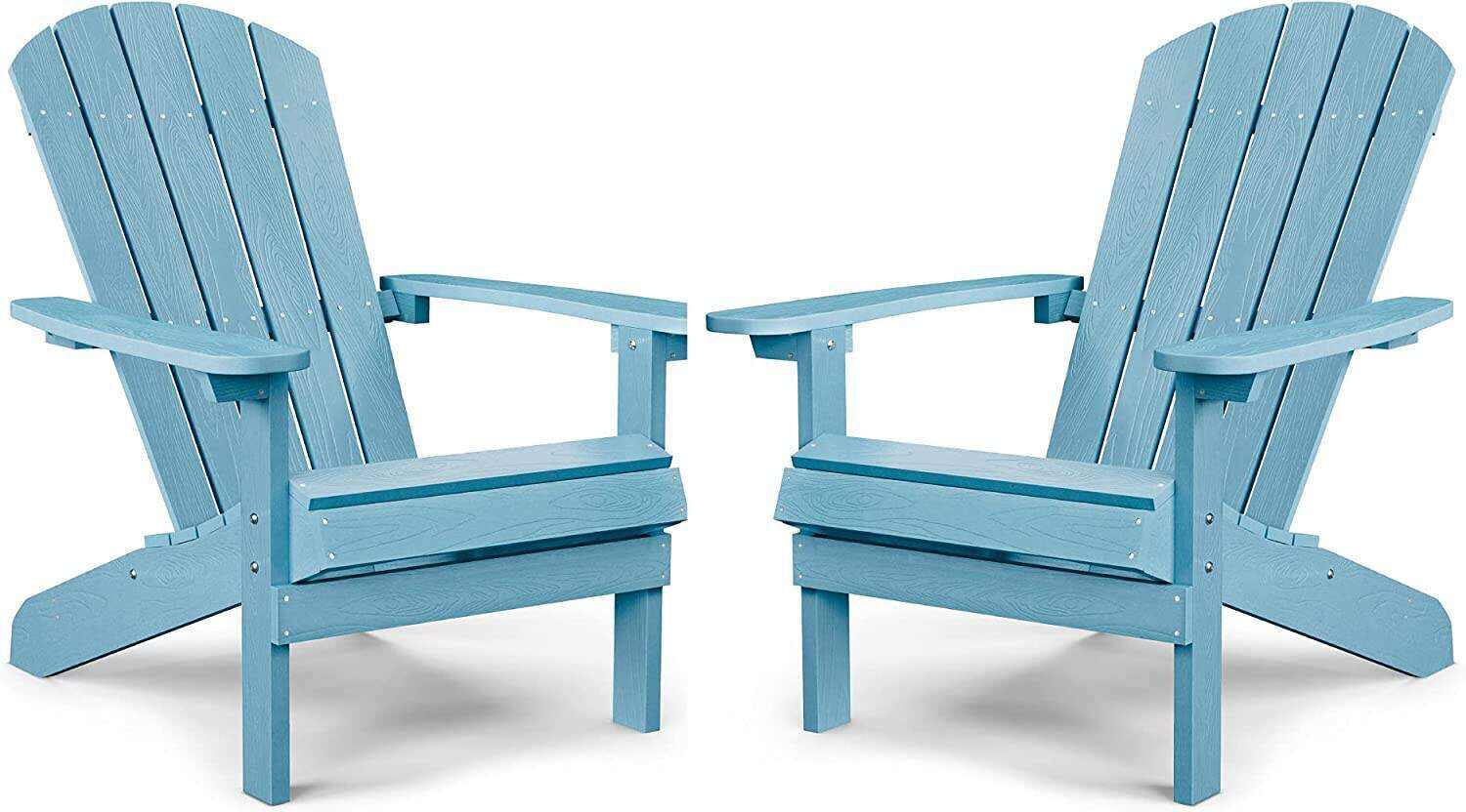 Adirondack Chair ,Patio Chairs 5 Steps Easy Installation,Widely Used in Outdoor, Fire Pit, Deck, Outside, Garden, Campfire Chairs