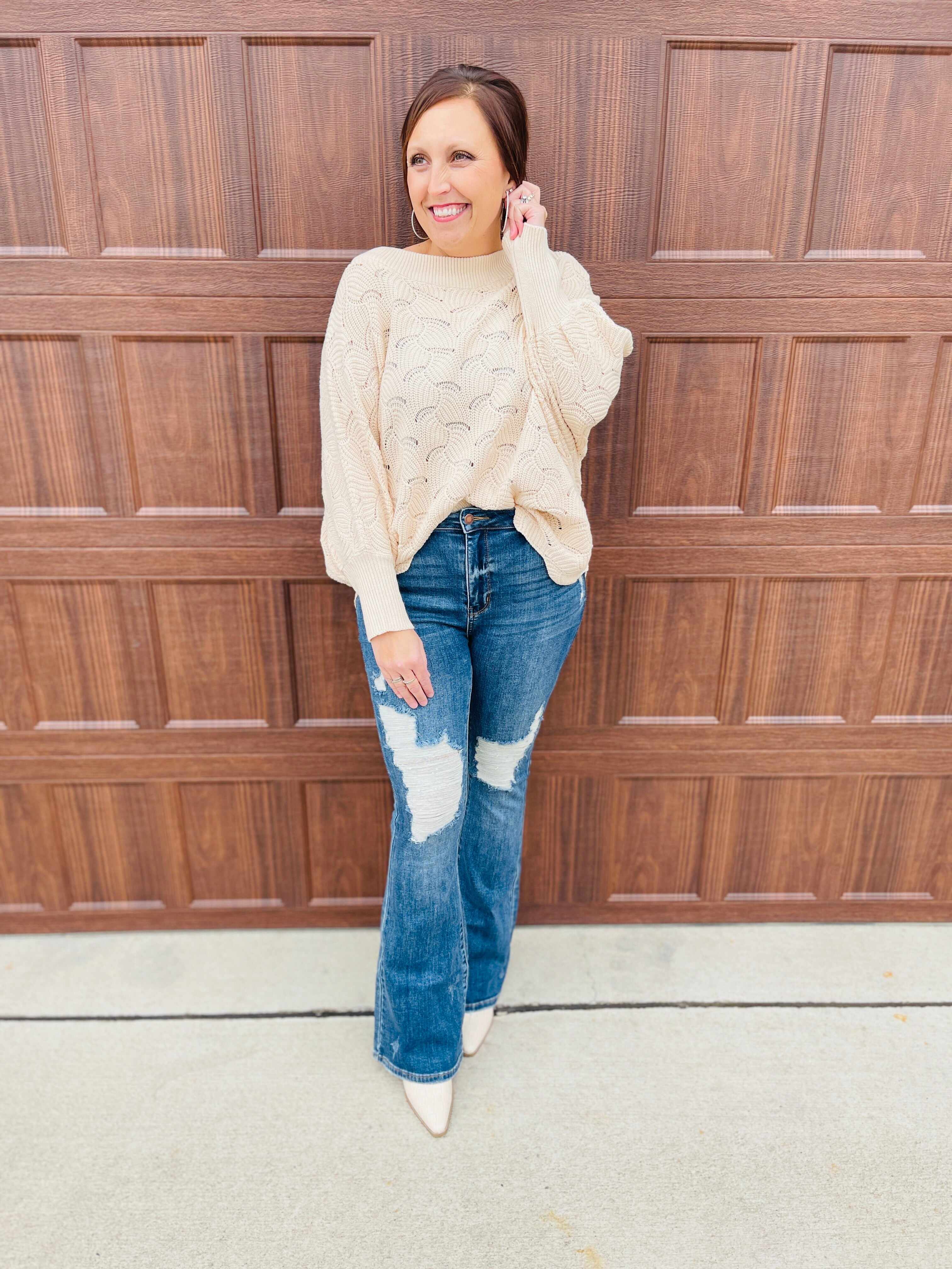 PLUS/REG Flare to There Flare Jeans