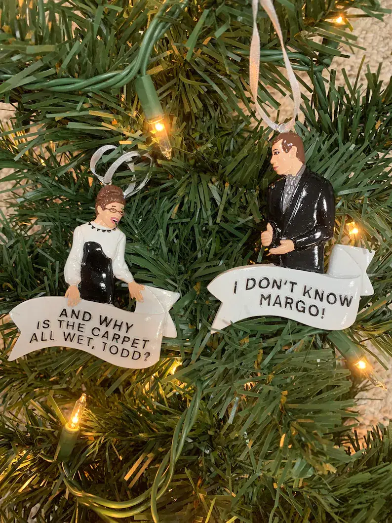 National Lampoon’s Christmas Vacation ornament- “Why Is The Carpet all Wet, Todd”